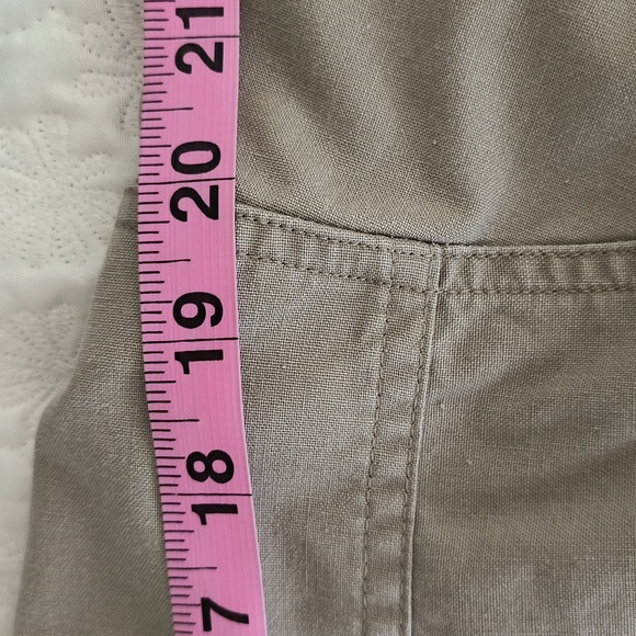 Woolrich 100% Cotton Long Sleeve Sand color Button up size L - Picture 12 of 15